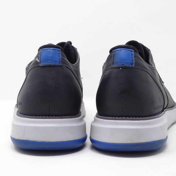 Cole Haan Mens Grand Atlantic Black Leather Oxford Dress Shoes C33742 Size 12M - Picture 5 of 9